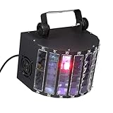Neoglint RGBW DJ Projektor Discolicht Partylicht , 24W RGBW Flash Light Led Disco Beleuchtung 7 Kanal DMX 512 100-240V