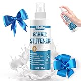 Textilverstärker, Stoff Steif Textilhärter, Stoff-Versteifungs-Spray, Wasserbeständig Textilversteifer für Baumwolle, Wolle, Denim, Seide, Leinen-250ML