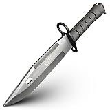 XUANFENG Outdoor-Jagdmesser feste Klinge, scharfes Survival-Gürtelmesser mit Hülle