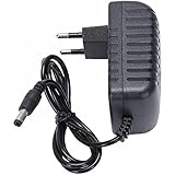 Cargador_ESP Ladegerät Netzteil Adapter 12V Kompatibel mit Ersatz für Satellitenempfänger HUMAX HDR-1800T Freeview+ HD 320GB HDR1800T320, Satellite Receiver Ersetzt Ladekabel Netzadapter Netzkabel