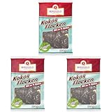 Berggold Kokos-Flocken, 200 g (Packung mit 3)