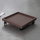 Générique Robuster Pflanzenständer mit feststellbaren Rädern, geeignet für Innen- und Außenbereich