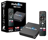 Mediaart-2a Pro 4K 4GB 32GB Quad Core CPU Android Smart TV Box Internet Media Player WLAN LAN
