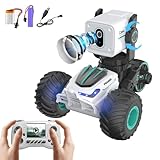 3T6B Ferngesteuertes Auto Mit 1080P Kamera,Sprachmodus Kann aus der Ferne sprechen,Fernbedienung mit Display,Kamera kann nach oben und unten gesteuert werden,USB-Laden,Truggy für Erwachsene und Kinder