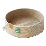 Fierudeng Katzenkorb Bett - Katzenbett Nest Für Wohnungskatzen | Kratzpad Möbel Für Mittelgroße Große Katzen Wohnzimmer Büro Schlafzimmer Schreibtisch Couch