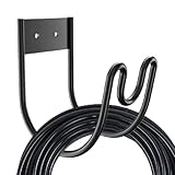 Funktionales Design Gartenschlauchhalter, stabiler Schlauchhalter, hochwertiger Schlauchhalter, Wandmontage, verstellbarer Schlauchhalter, 17,5 x 10,5 x 13 cm, für Gartenaufbewahrung und