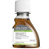 Winsor & Newton 2621752 Ölmalmittel, Liquin Fin Detail, 75 ml Flasche, flüssiges Glanzmedium auf Alkydbasis, ideal für feine Detailarbeiten, sorgt für eine glatte Oberfläche ohne Pinselstrich