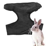 Kaninchengeschirr, Kleidung für Kaninchen | Frettchengürtel aus atmungsaktivem Netz, Geschirr für kleine Tiere, kleines Kleid für Welpen, Kätzchen, Kaninchen, Frettchen