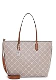 Tamaris Anastasia 30107-200 Damen Henkeltasche 43,00x29,00x13,00 cm (BxHxT) , Taupe
