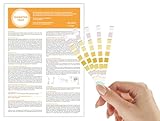 5 x One+Step Diabetes Test I Teststreifen zur Bestimmung von Blutzuckerwerten I Früherkennung von Diabetes I Einfacher Heimtest I Zusätzliche Selbstkontrolle weiterer wichtiger Gesundheitswerte