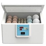 Eier Brutapparat | Geflügel Brutgerät Für Landwirtschaft | Halbautomatische Brutmaschine Für Haushalt & Unterricht Mit Enten Wachteln Taubeneiern