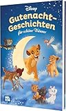 Disney Vorlesebuch: Gutenacht-Geschichten für schöne Träume: 4 bezaubernde Vorlesegeschichten | Disney-Klassiker zum Vorlesen für Kinder ab 3 Jahren