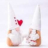 2Pc Muttertag Wichtel Plüsch Decor Urlaub Liebe Frühling Wichtel Puppe auf Regal Desktop Tisch Mom Geschenke Mama Geschenkideen Frühling Muttertag Deko Frische Mütter Gifts for Mother's Day