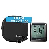 Besudo Schutzset passend für Bosch Intuvia 100 Display - Intuvia 100 Display Schutzhülle - Intuvia 100 Schutz mit Schutztasche - E-Bike Display Schutz Zubehör