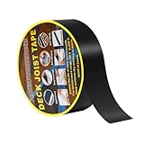 XIZAO Dach Reparaturband Wasserdichtes Butyl Klebeband Selbstklebend Bitumenband Dachband Dichtband für Deck Dachabdichtung 5cm x 10m
