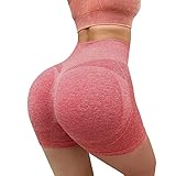 Fitness-Leggings für Damen, Yoga-Shorts für Damen, hohe Taille, schnelltrocknend, kurze Hüftstraffung, Komfort, glatt, nahtlos, Unterwäsche für Yoga, leicht, atmungsaktiv, Stretch-Laufshorts für Damen