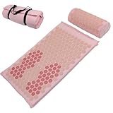 AKUPRESSURMATTE MIT KISSEN IM SET | Akupunktur Akupunkturkissen Akupressur Matte Akkupressurmatte Massagematte Nadelmatte Nadeln