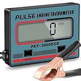 Drehzahlmesser Motorsäge Benzinmotor Rasenmäher Clip Tacho meter Wartung Messgerät Kettensäge RPM Tachometer Tacho Fahrrad Kabellos Traktor-Generator Digitaler Induktiver Drehzahlmesser