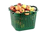 Erntekorb Gartenkorb 25L 3 St. grün Made in Germany, robust, stapelbar, langlebiger Kunststoff