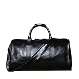 Reisetasche aus Leder Echtes Leder Herren Reisetasche Natürliche Handtasche Lässige Umhängetasche Große Kapazität Gepäcktasche for 16 Zoll Laptop