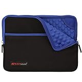 TECHGEAR Pro Sleeve [10] Schutzhülle aus Neopren mit Reißverschluss & Anti-Shock Bubble-Innenausstattung für iPad Mini 4, 3, 2, 1, Samsung Tab 8,0, Iconia 8,0, Asus MeMo Pad 8, ZenPad 8 -Blau