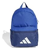 adidas Unisex Kinder Little Kids Logo Backpack, Team royal Blue/Dark Blue, One Size