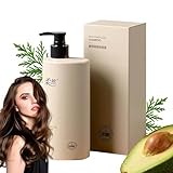 Rouran Shampoo, Rouran Hair Shampoo 500g, Efficient Nourishing Cleansing Moisturizing, Natural Ingredients for All Hair Types (1PC)
