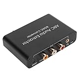 Extractor, Arc Extractor Digital zu Analog Konverter Arc Adapter Koaxial zu Konverter für Heimkino-TV