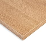 HausFux Spanplatte nach Maß - 1,9 cm stark, melaminbeschichtet, mit ABS-Kante - Made in Germany - Maßanfertigung - für Möbel- und Innenausbau (Artisan Oak, 30 x 10 cm)