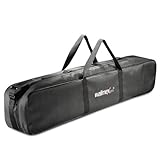 Walimex pro Stativtasche 98 cm für Max. 4 Studiostative bis 96 cm - Tragetasche mit Schultergurt, Praktisch und komfortabel, Dicker Polsterung, Aussen: 98x18x16 cm, Innen 96 x 17 x 14 cm