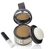Ansatzpuder, Haar-Concealer Haarverdichtung für Frauen und Männer, Haaransatz Ausbessern & Kaschiert Sofort Haarausfall,Touch Up Haarpulver für dünnes Haar für Frauen (Dunkelblond, 4g)