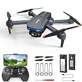 FERIETELF T29 Drohne mit Kamera 1080P HD – Faltbar Mini Drohne für Kinder & Erwachsene | WiFi FPV, 2x 1200mAh Akkus, Quadrocopter für Anfänger, Drone Kinderspielzeug Geschenk