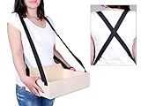 Alsino Bauchladen JGA Größe 50x40x10 cm - Holz Frauen Poltern Braut Scherzartikel Junggesellenabschied Promotion Party Catering Laden2