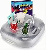 DEJIN Schwimmender Getränkehalter, Pool- und Whirlpool-Zubehör, verbessertes Design für Poolspaß, Party, Whirlpool