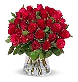 Blume Ideal Rosenstrauß | 20 Rote Rosen | Ø 40–50 cm | Premium Rosen von Floristen | Top Qualität | 7-Tage-Frischegarantie | Ideales Blumengeschenk