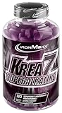 IronMaxx Krea7 Superalkaline Kreatin Tabletten - 180 Stück | Hochdosierte 7-Komponenten-Formel | Vegan & Zuckerfrei