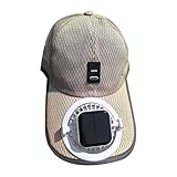 Solars Fan Caps - Atmungsaktives Mesh Baseball Cap | Verlängerte Krempe Sonne Blocking Hüte | Männer Sonnenschutzhut | Bequeme Passform UV -Schutz Sonnenhüte Für Fischerei Sportreisen Fahrrad G