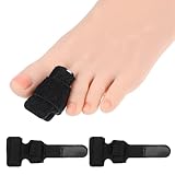 Sibba 4 Stück Hammerzehen Korrektoren Zehenbandage von Gebrochener Zehenschiene Zehenkorrektor Bandagen Hallux Valgus Korrektur Hammerzehenspreizer zu korrigieren Gebrochenen und üBerlappenden Zehen