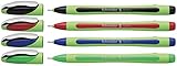 Schneider Xpress Fineliner (Tinte dokumentenecht, Strichstärke 0,8 mm, Made in Germany) 4er Set, sortiert