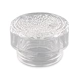 DEKAROX Lampenabdeckung 42mmØ für Whirlpool Bauknecht 481010646361 Indesit Ariston C00325847 Lampenglas Lampenkalotte Kalotte für Backofenlampe Backofenlicht Glühbirne Backofen Ofen Herd
