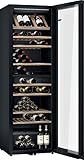 Bosch KWK36ABGA Serie 6 Weinkühlschrank, 186 x 60 cm, 199 Flaschen, Temperatur: 5-20 °C, zwei Temperaturzonen, 405 L, LED-Beleuchtung gleichmäßige Ausleuchtung, ausschaltbares Präsenterlicht