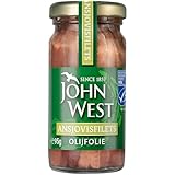 John West Sardellen in Olivenöl - 95g - Köstlicher Geschmack, perfekt für Salate und Sandwiches!