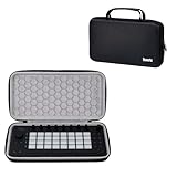 Banworks PU-Hartschalen-Rillenbox-Koffer, passgenau für Ableton Move, Performance Controller, schützende Aufbewahrungsbox, MIDI-Controller, Tragetasche JT/HCQSNB-02 (nur Hülle, 1 Stück)