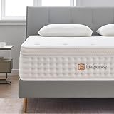 Hiepunos Matratze 140x200 cm 26cm Höhe 7-Zonen Federkernmatratze Orthopädische Taschenfederkernmatratze mit Comfort Memory-Schaum Schicht, Härtegrad H3, Rückenentlastende, 100 Nächte Probeschlafen