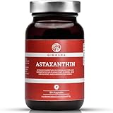 QIDOSHA® Astaxanthin 12 mg aus EU-Rohstoffen & Olivenöl, 90 Stk/Glas, 12mg Astaxanthin hochdosiert je Kapsel, flüssiges Astaxanthin hochdosiert aus portugiesischer Algenzucht