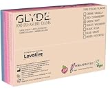 Glyde Dams MINT - 100 Latex-Schutztücher - Grün gefärbt - Lecktücher mit Pfefferminz-Duft