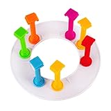 YARNOW 1 Satz Balancierende Plastik Bausteine für Interaktives Lernspielzeug Eltern Junge Mädchen Interaktion Sicher und Farbenfroh für Entwicklung und Stapeln