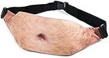 Bauch Gürteltasche - Bierbauch Bauchtasche wasserdichte Reißverschlusstasche Biergürtel