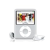 Original AppleiPod kompatibel für MP3 MP4 Player - Apple iPod Nano 8GB - 3. Generation (Silber) (Renewed)