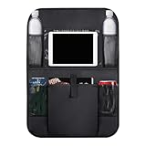 Autositz-Rückenlehnenschutz, Autositz-Organizer-Tasche, wasserdicht, mehrere Taschen, Oxford-Stoff, Reisezubehör für die meisten Automodelle